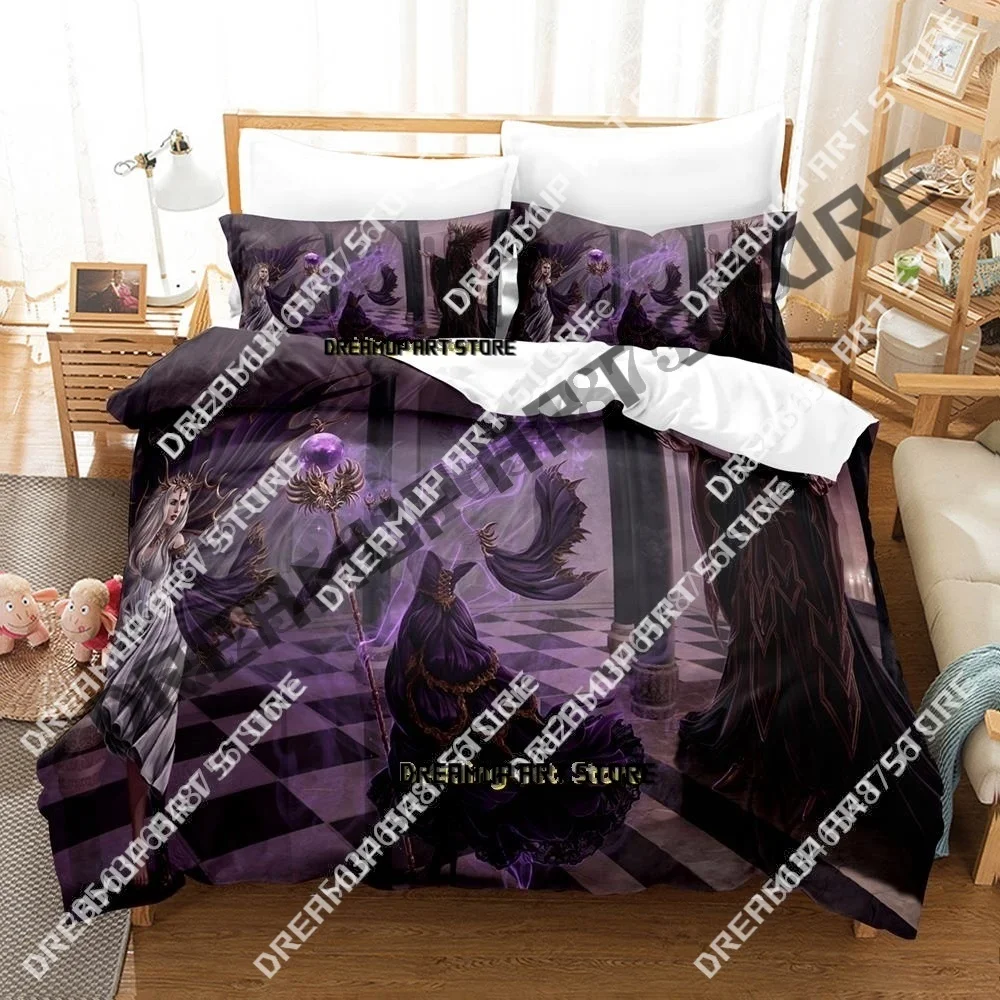 Fashion Dark Lost Souls Ghost Bedding Set Single Twin Full Queen King Size Bed Set Kids Bedroom Duvetcover Sets Bed Sheet Set
