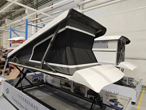 RV Pop Up Roof,Aluminium Frame Electric or Manual,Lift Off Vehicle Roof for Mercedes Sprinter Camper Van Ford V362,Customised 10 best sales pop up camper - №8