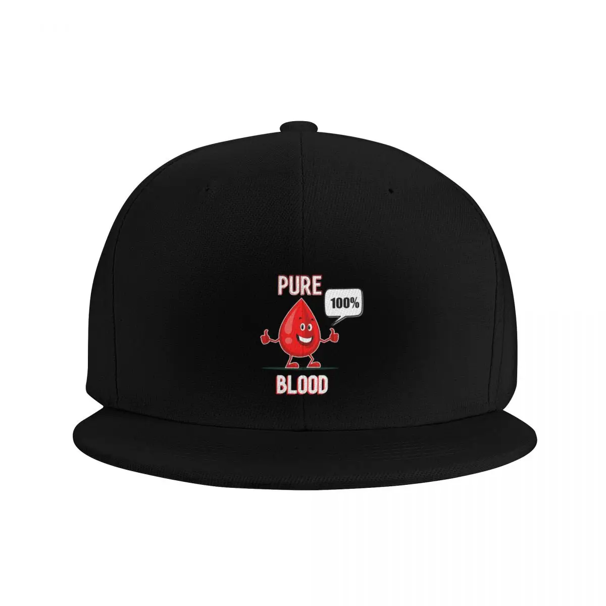 100% Pure Crimson Blood Drop Baseball Cap Hat Luxury Brand Military Cap Man Horse Hat Girl'S Hats Men's