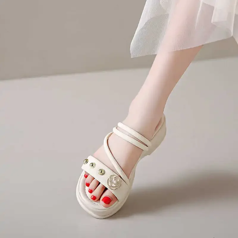 

Нескользящие пляжные шлепанцы с круглым носком, женские тапочки, зеленая баскетбольная женская обувь, сандалии на плоской подошве, спортивные кроссовки