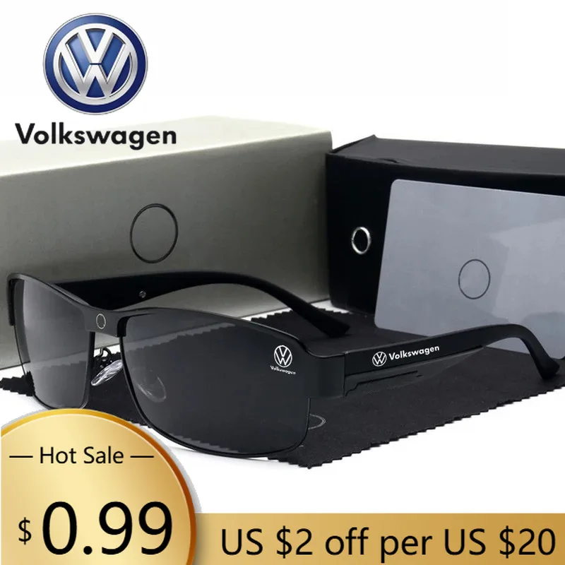 

Солнцезащитные очки класса люкс для автомобилей Volkswagen: R-Line, GTI, Golf, Tiguan, Arteon, Passat, Touareg, Jetta, Polo, Magotan (защита от УФ-излучения)