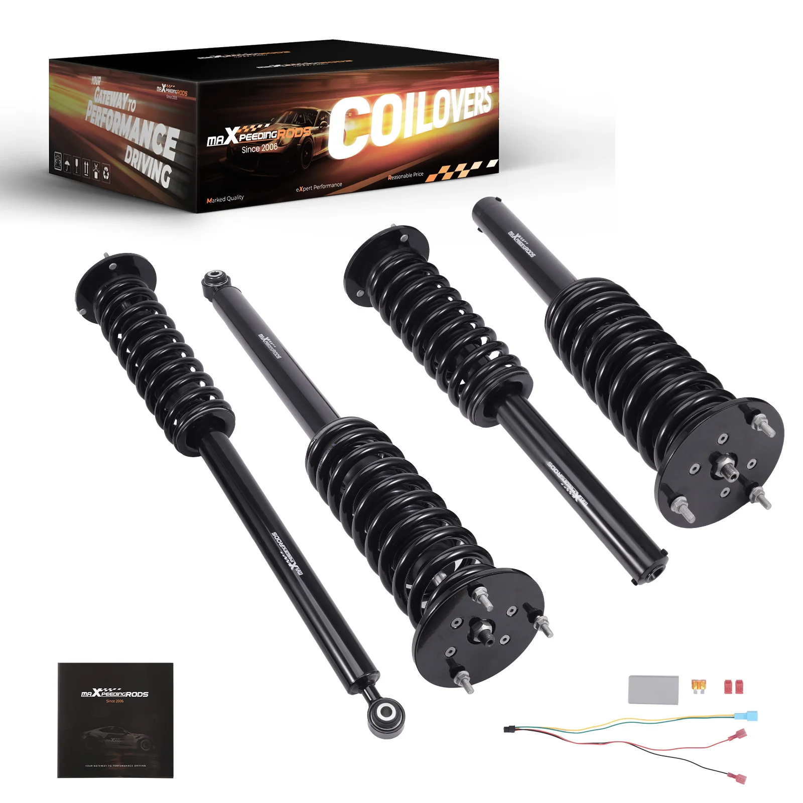 

MaXpeedingrods Air to Coil Spring Conversion Kit For Mercedes W221 RWD 07-13