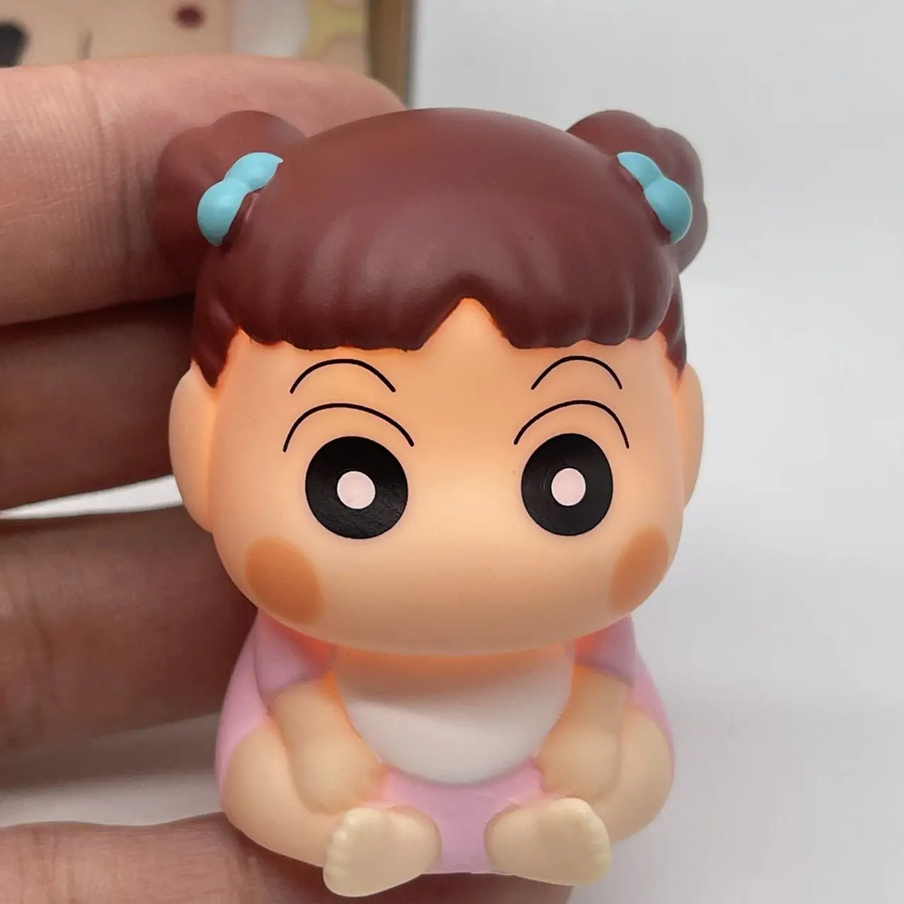 انمي ياباني تلوين شين تشان ضوء الليل لطيف نيني كازاما اليدوية صندوق أعمى لعبة دمية غرفة زينة زخرفية هدية الكريسماس