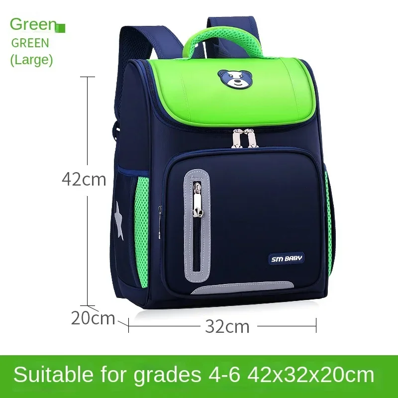 New Backpack Children Primary School Student Schoolbag Spine Protection Load Reduction Girl Large Capacity Kid Boy Shoulder Bag