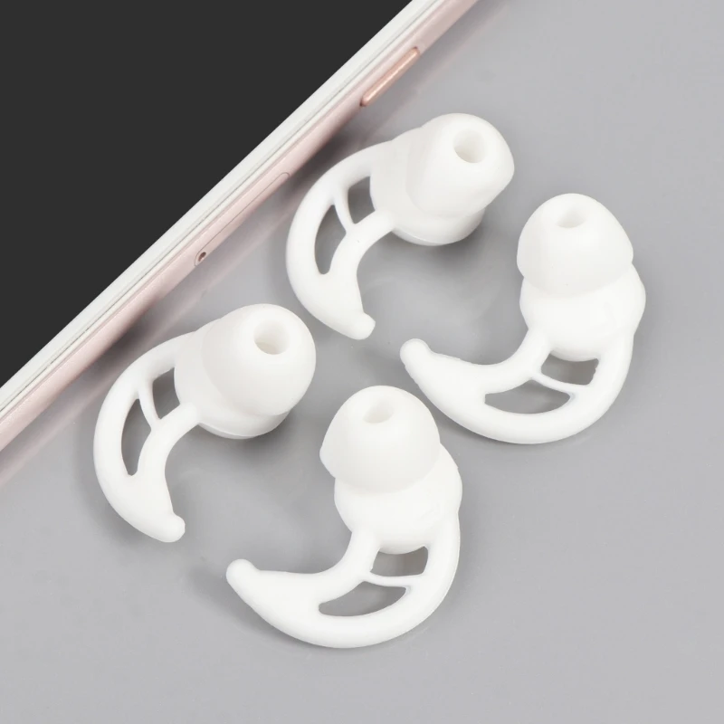 Eartips Ear Hooks for  WF-1000XM3 WI-1000X -Sports Headphone, S-M-L 2 Pairs Soft Silicone Ear Hooks