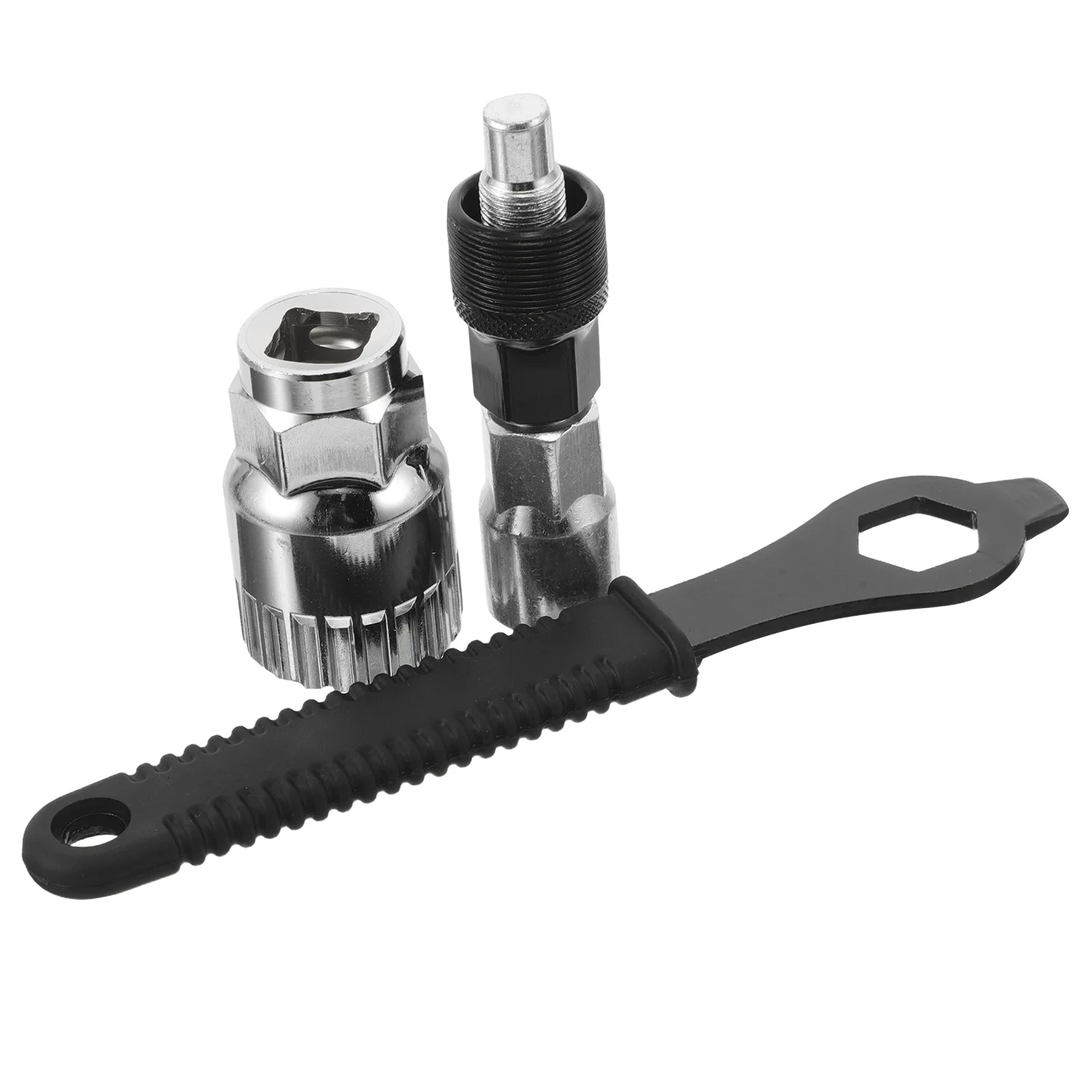 1Set Bike Tool Kit Crank Remover Bottom Bracket Wrench Sprocket Extractor Repair Maintenance Bicycle Tools Bike Wrench