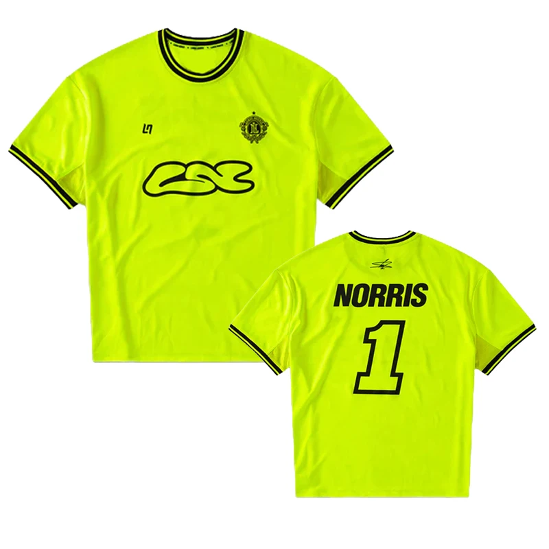 2026 LN1 Lando Norris 3D T‑Shirt McLaren Racing Commemorative Breathable Custom Signature Fan Casual Streetwear Short Sleeve Tee