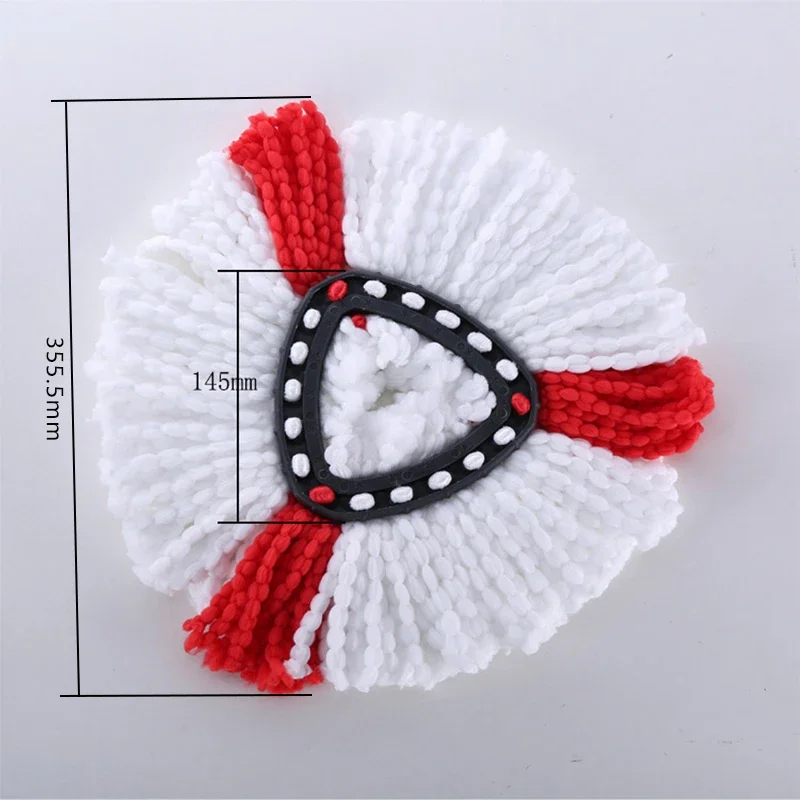Mop Replacement Head Compatible Vileda O-Cedar Microfiber Mop Head Refills Mop Triangle Mop Replacement Heads accessory