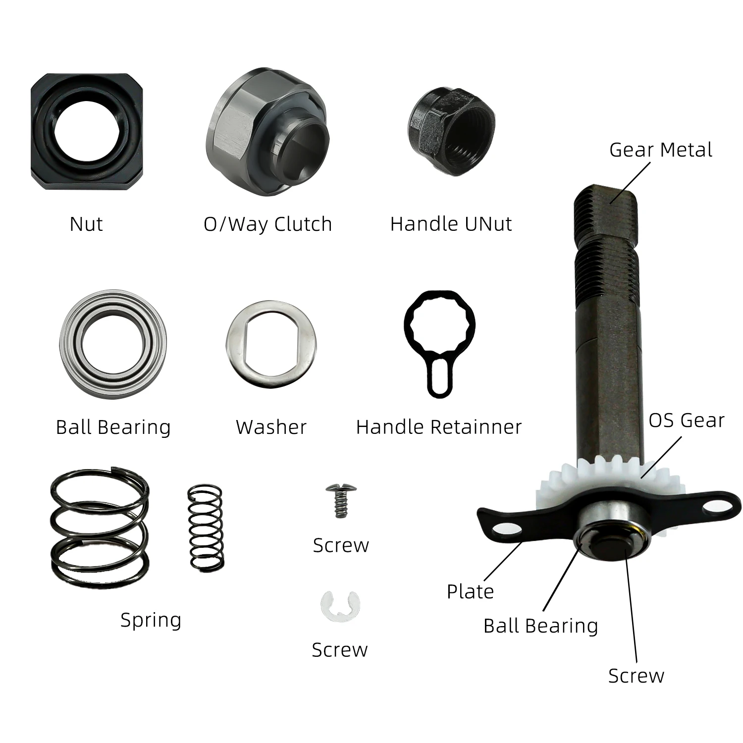 SEASIR baitcasting reel original parts only for cast x cast x2