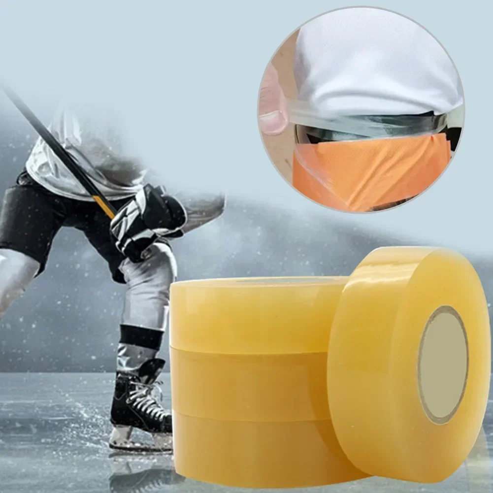 1pc Ice Hockey Tape PVC Hockey Stick Tape High Viscosity Nonslip Handle Tape Clear Ice Hockey Tape