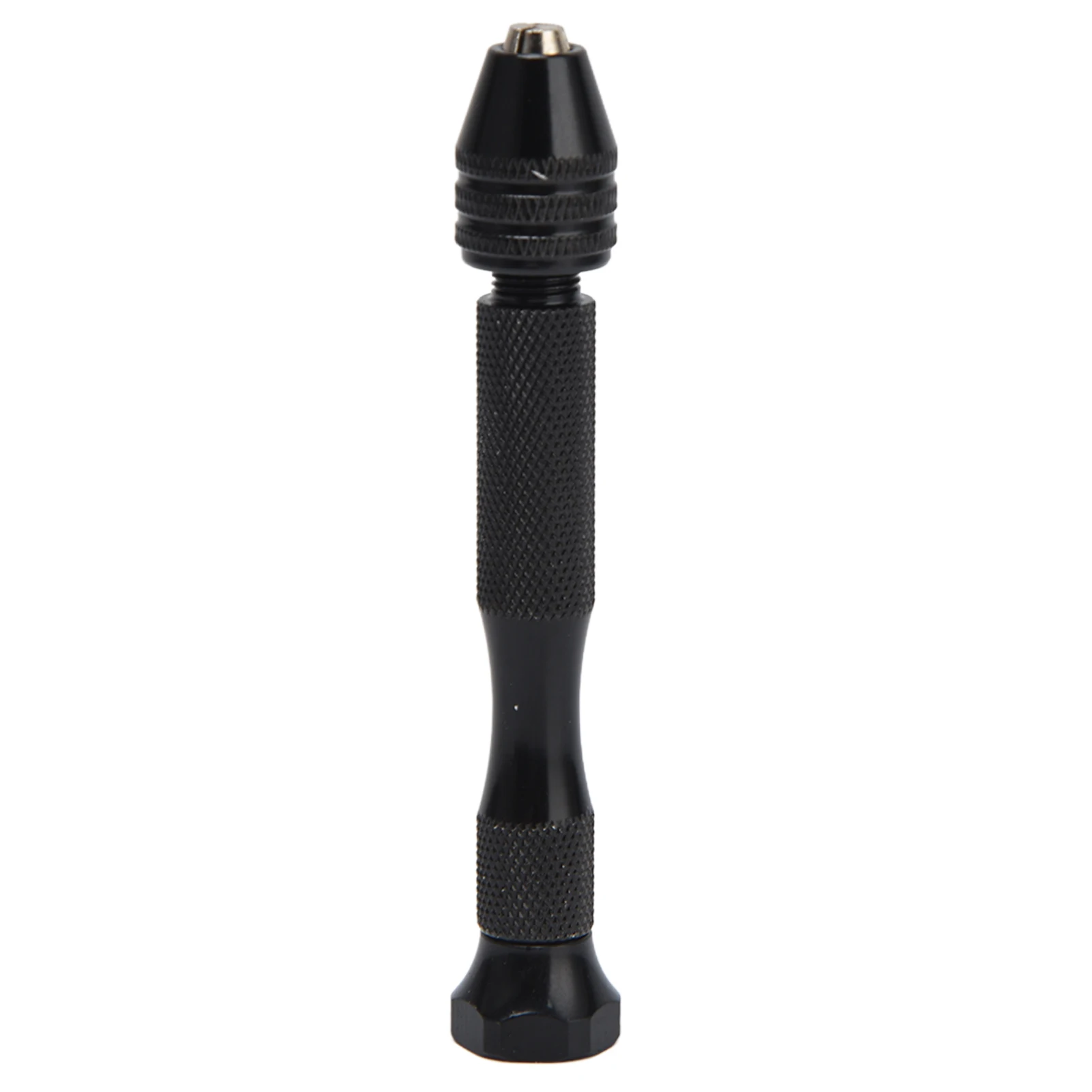 Pin Vise Tool Twist Hand Drill Chuck Light Weight Small Non Rust Portable Aluminum Alloy for Jewelry Making for DIY for Walnut