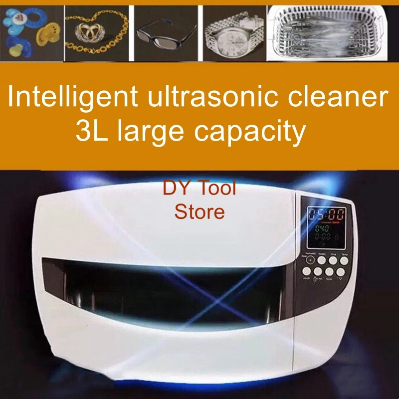 Industrial ultrasonic cleaning machine dental equipment glasses jewelry watch tea set household