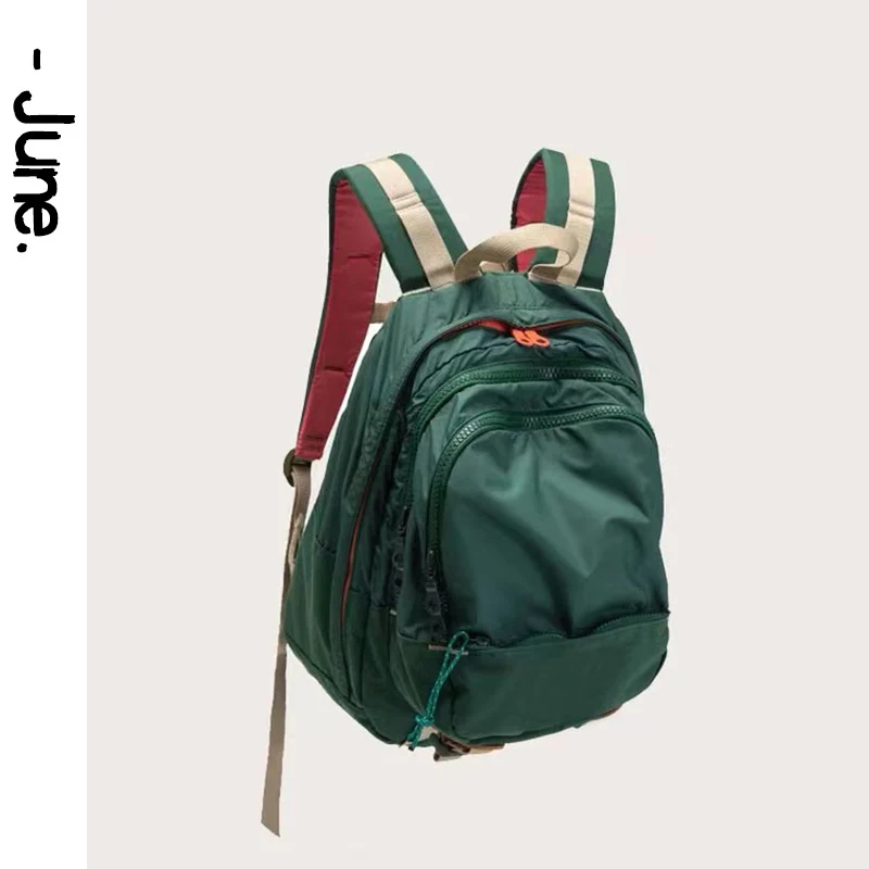 

Causal Portable Light Nylon Unisex Backpack Teenager Travel Outdoor Camping Students School Backpack Men Women Commuter Backpack