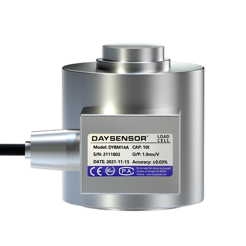 Column Load Cell 30T/100T High Accuracy Compression Force Sensor For Batch Tank Weighing Scale Automation