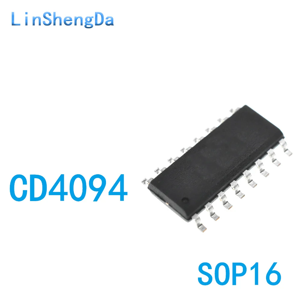 10PCS CD4094 CD4094BM 8-BIT Shift Register Chip SOP16