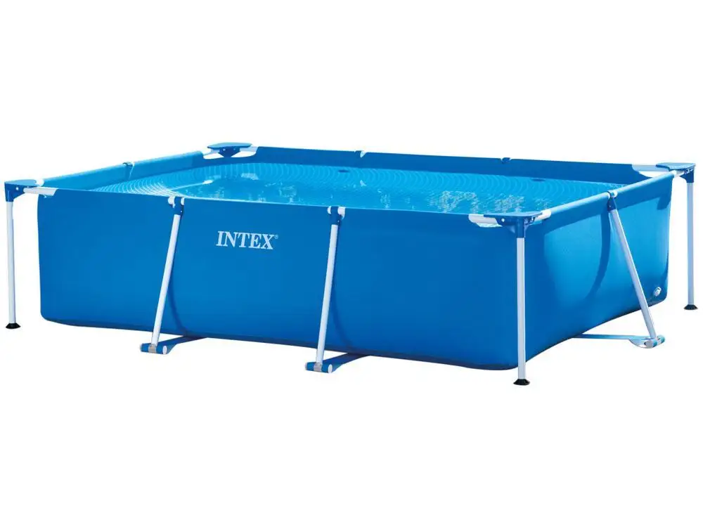 Intex-Piscina con estructura Rectangular, 1.662L