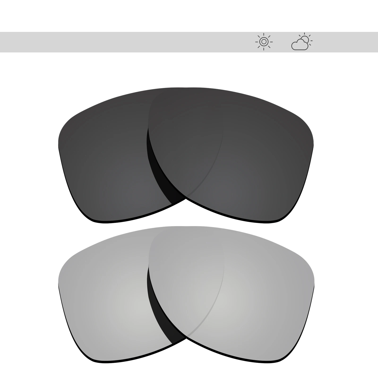 Glintbay Polarized Replacement Sunglasses Lenses for Michael Kors MK5004 59mm -Multiple Options (Only lenses)