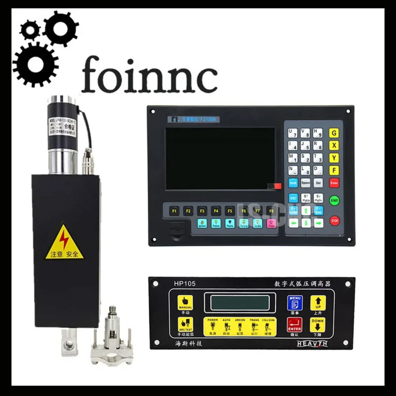 Cnc Controller Plasma Flame Cutting Motion Control System F2100b hp105 Torch Height Controller  Jykb-100-dc24v/T3