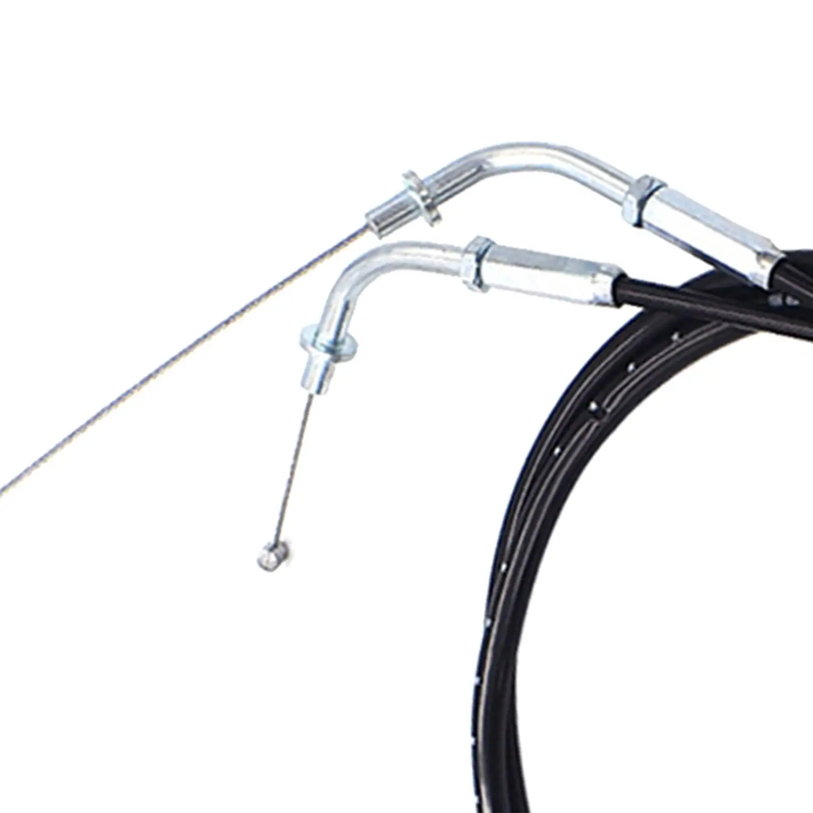 Motorcycle Accelerator Cable Modification Accessory Black Steel for Kawasaki EX300 Ninja 300 2013 2017 Spare Parts