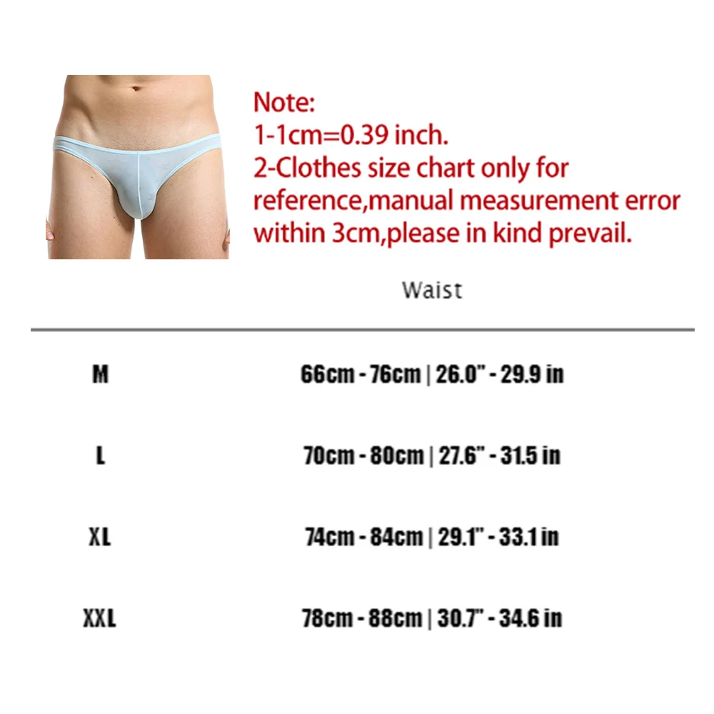 1 Pcs Sexy Men Underwear Briefs Ice Silk For Men Bulge Pouch Hombre Slips Silk Red Sissy Pack Lot Breathable Sexy Male Panties