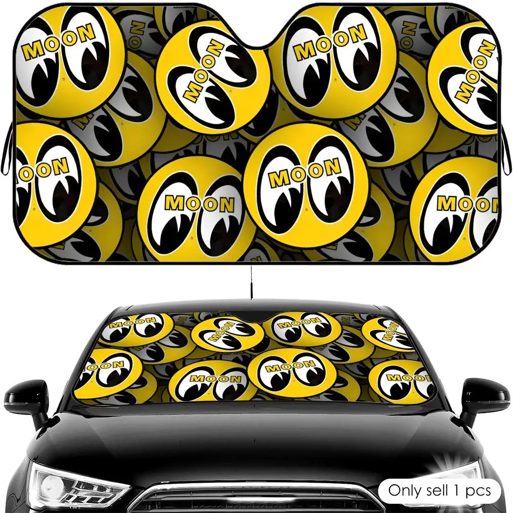 

Fashion M-Mooneyes Sun Visor Foldable Universal Car Windshield Sun Shade UV Protection Heat Insulation Foldable Cover