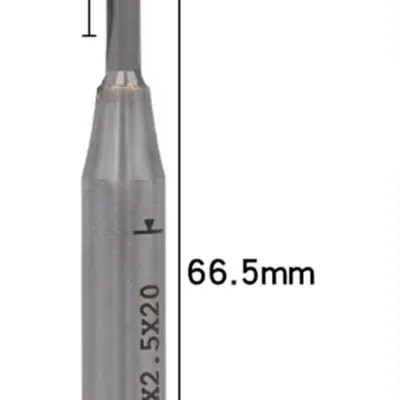 /TCT /Double /Edged Straight Router Bit 1/4 Inch Shank For Wood Edge Trimming Small Milling Machine Cutting Tool