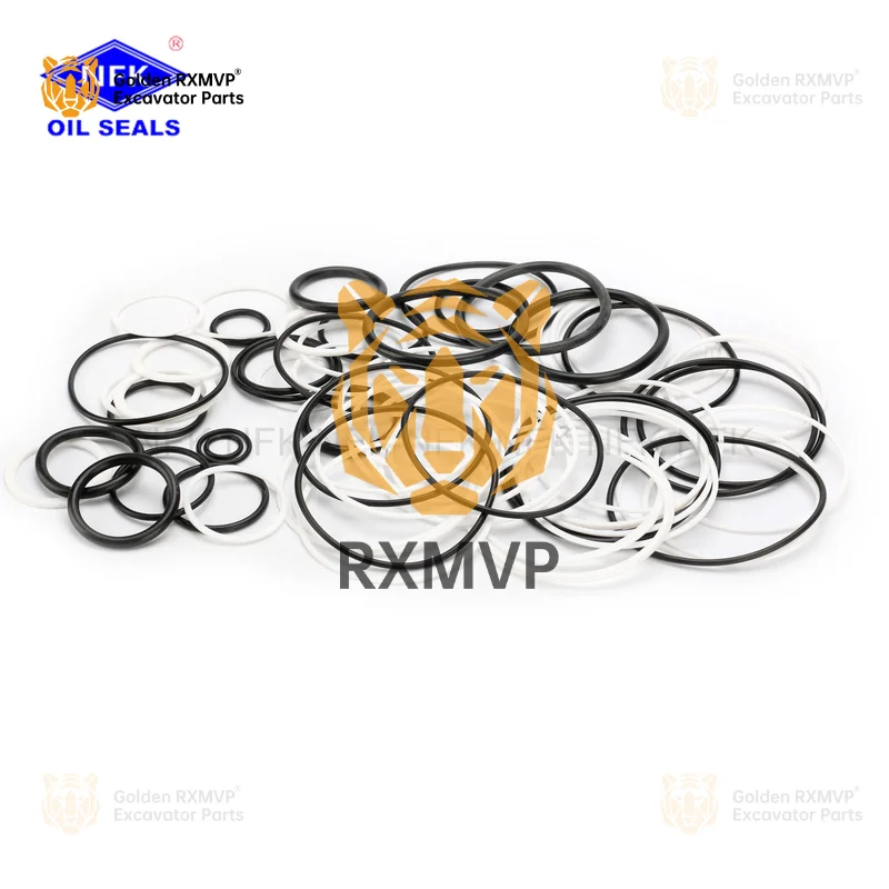 For XMVP Nfk Wholesale Construction Excavator Npk10xb U801 Hydraulic Drill Rock Breaker Hammer Oil Seal Repair Kit