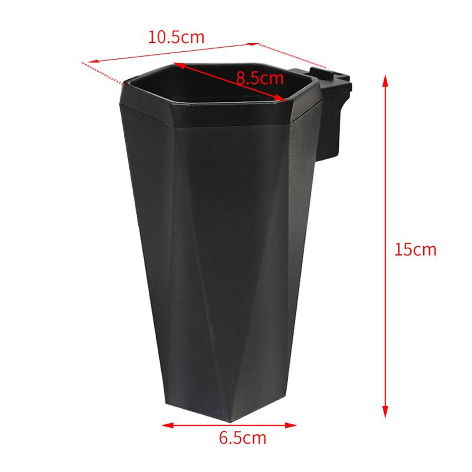 Generic Car Trash Can Vehicle Garbage Can Hanging Trash Bin Auto Storage Case