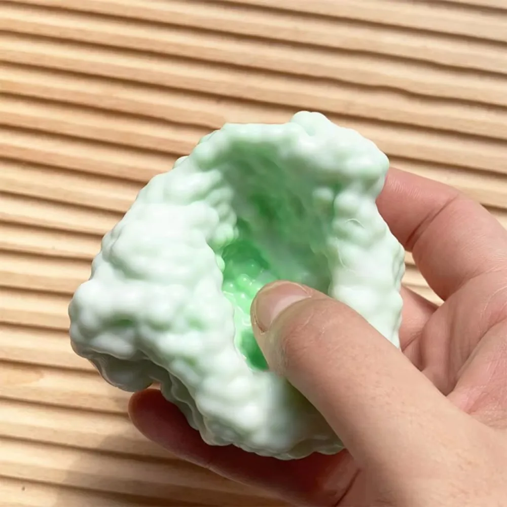 슈퍼 소프트 촉감 퀴시 테이블 장난감, 아이스 스킨 스트레스 해소, 끈끈한 수제 공, 초박형 스트레스 해소 장난감, 어린이 청소년용