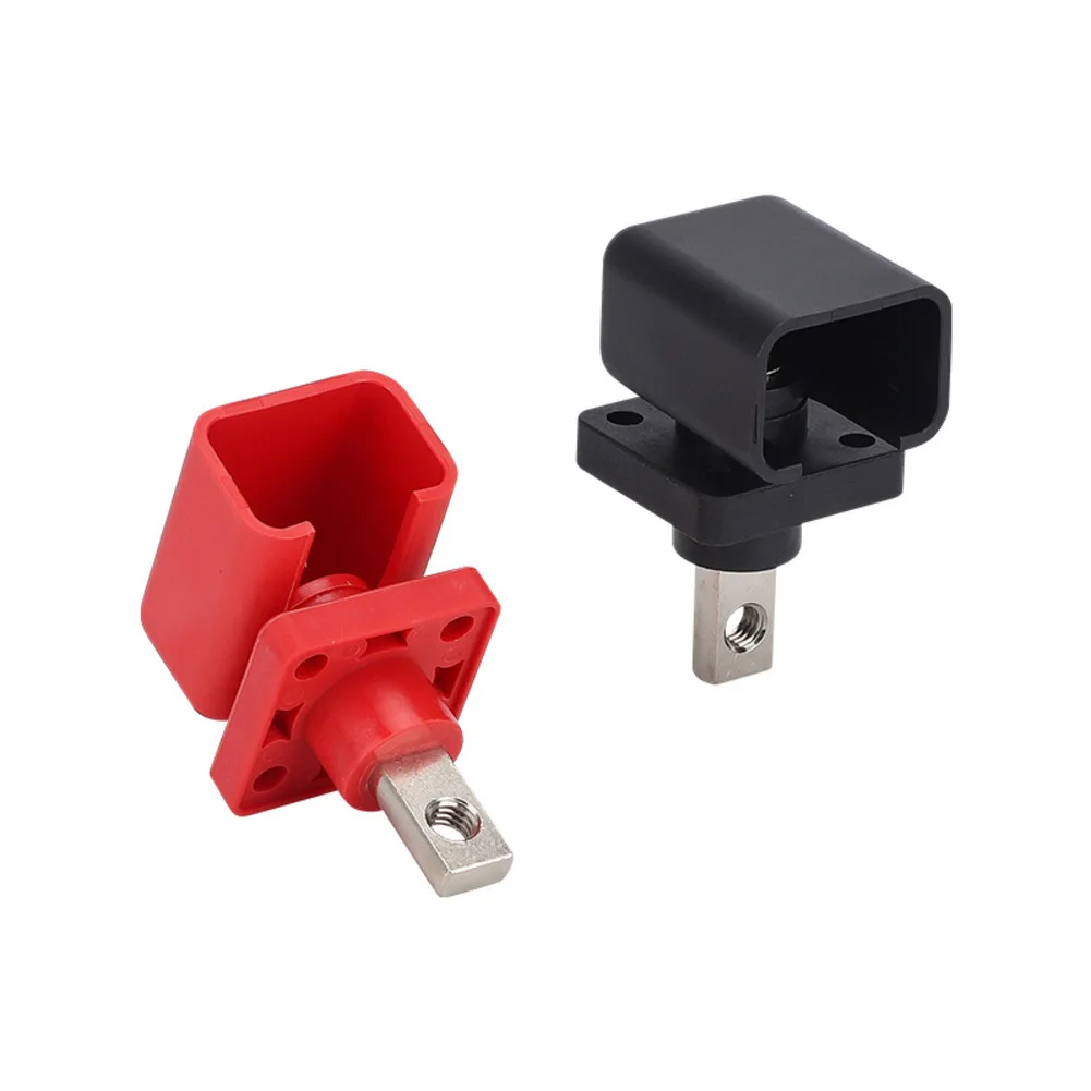 50A แบตเตอรี่ลิเธียม Terminal Blocks ทนไฟ Terminal Energy Storage Connector ติดตั้งง่ายบล็อกทนไฟ PA66 วัสดุ