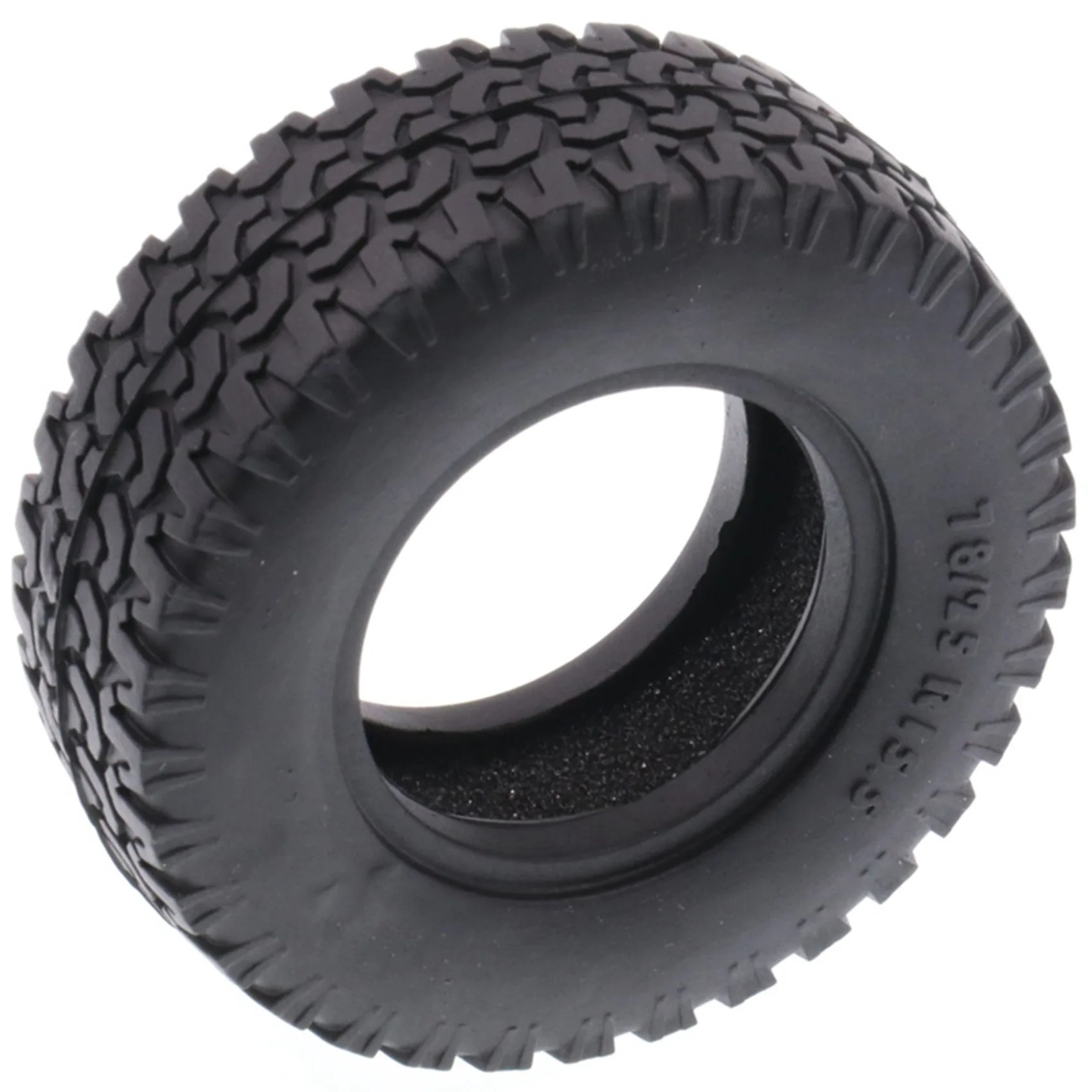 FBIL-8PCS 1.55 Inch Rubber Tires For 1/14 Rm8 Baja RC Rock Crawler Remote Control Car Tyres