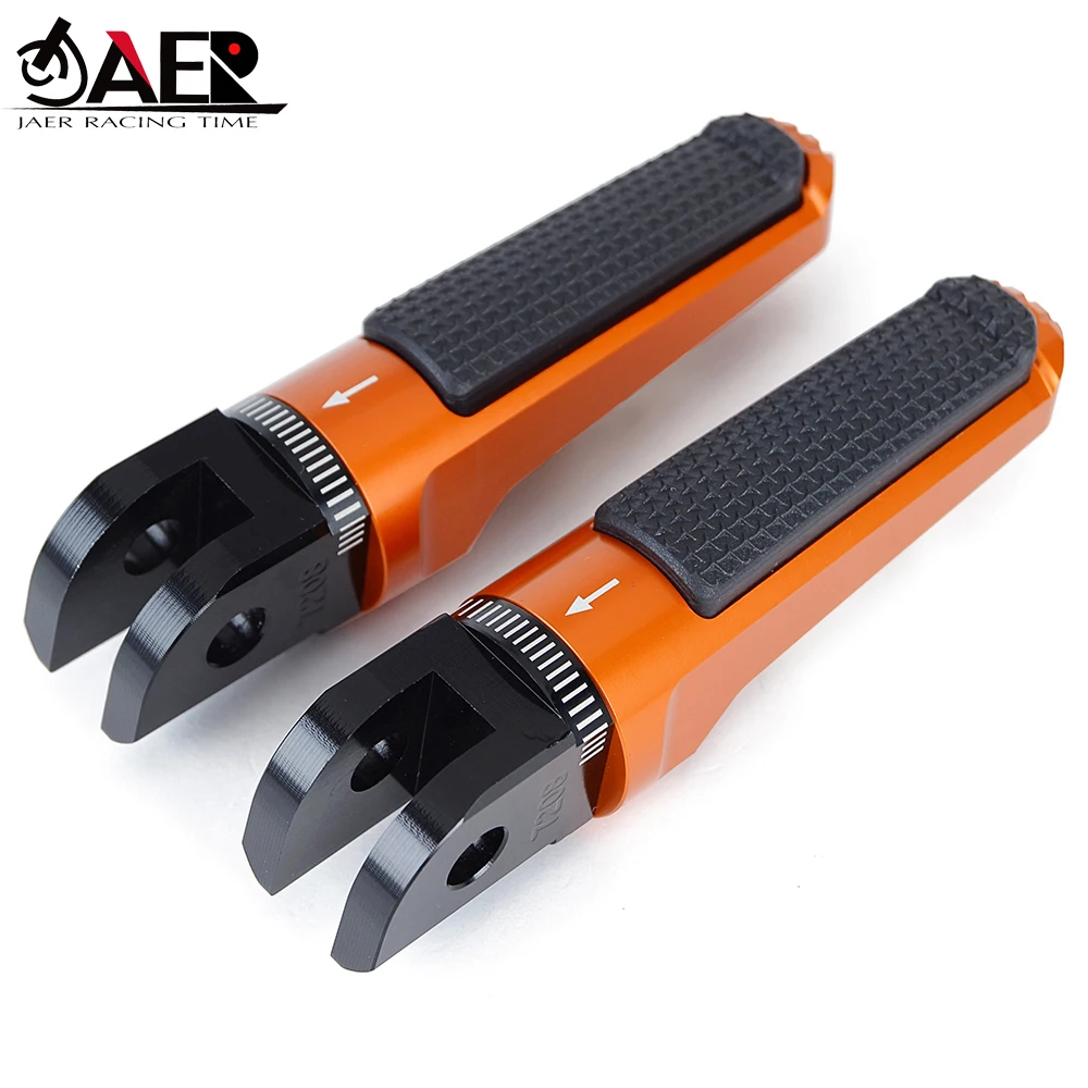 CNC Motorcycle Front Rider Foot Peg Footrests Footpeg Pedal for K-TM 1290 Super Duke R 2014-2019 Superduke GT 2016-2019