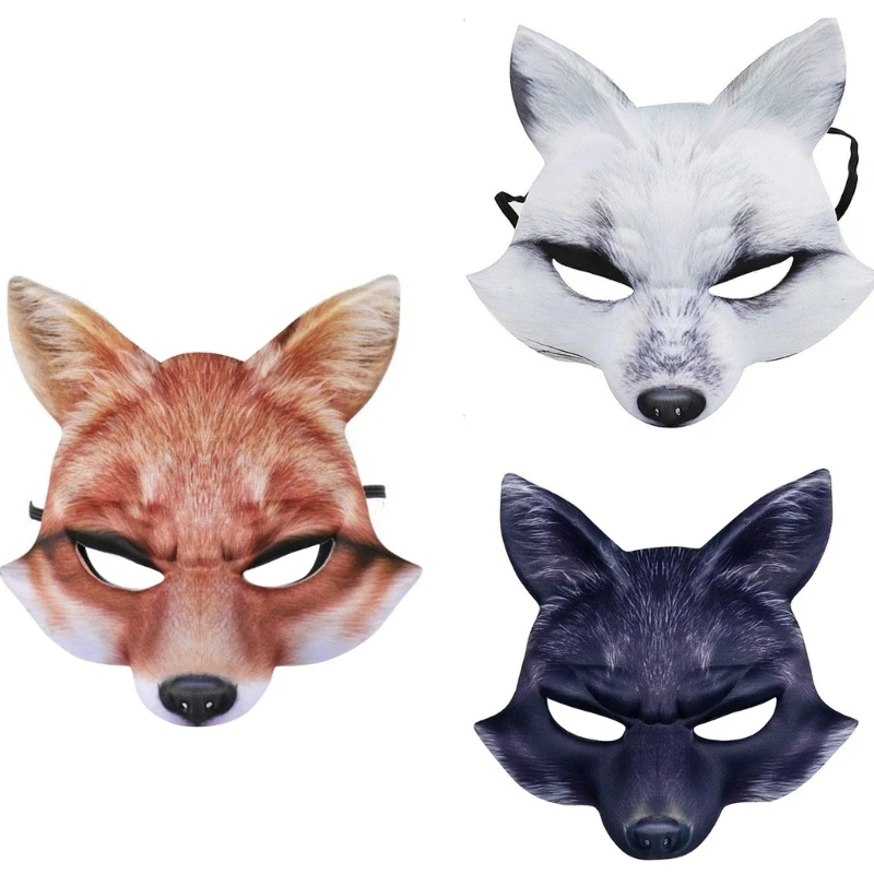 

Halloween Animal Mask for Women Man Masquerade Party Halloween Cosplay Party