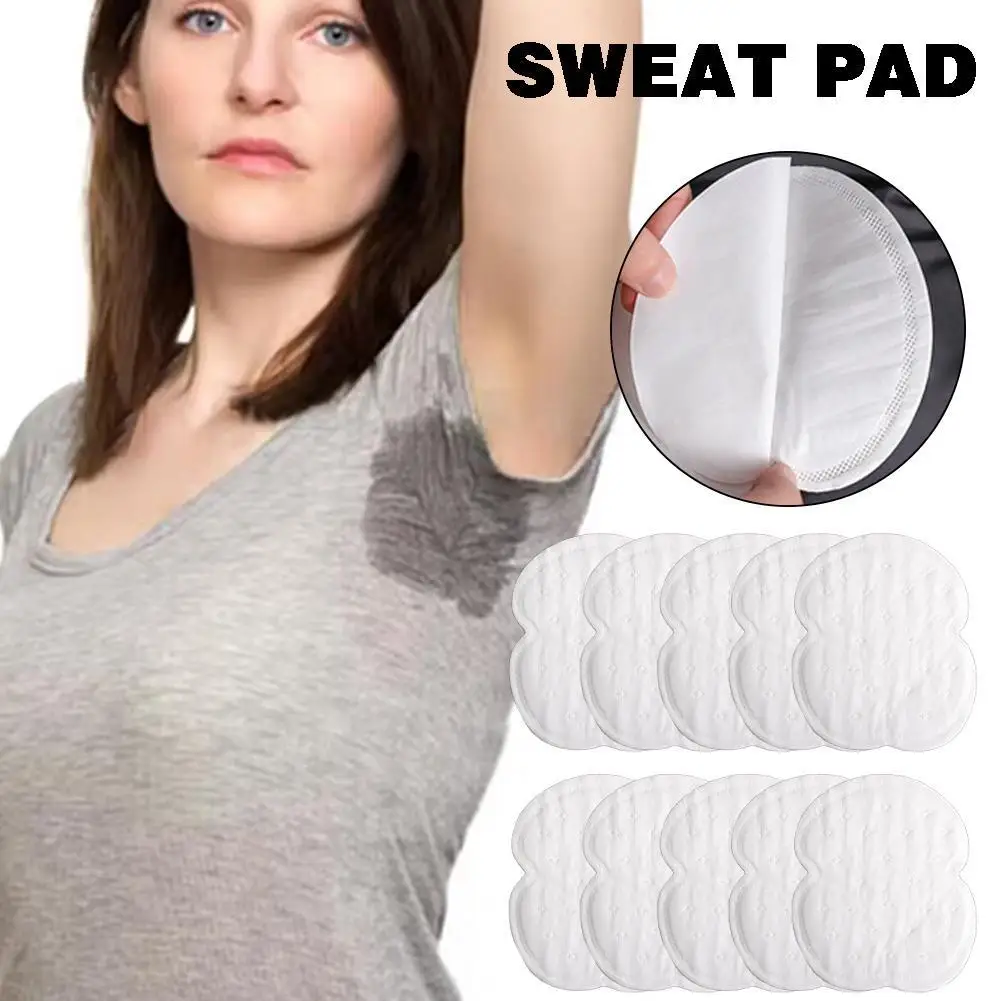 

10pcs Underarm Sweat Pads Armpit Absorbing Sweat Pad Deodorant Disposable Anti Sweat Perspiration Linings Sweat Stickers Pads