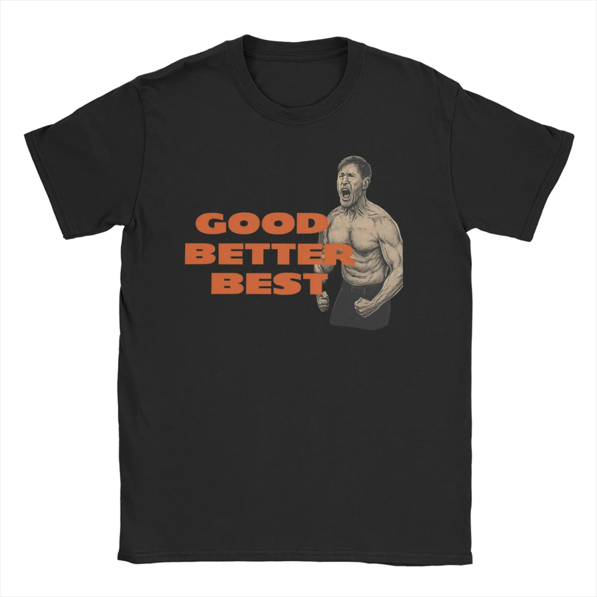 Men Women Good Better Best Ben Johnson Football Da-Coach Bear Down T Shirt  Pure Cotton Tops Unique Crewneck Tees 6XL T-Shirt