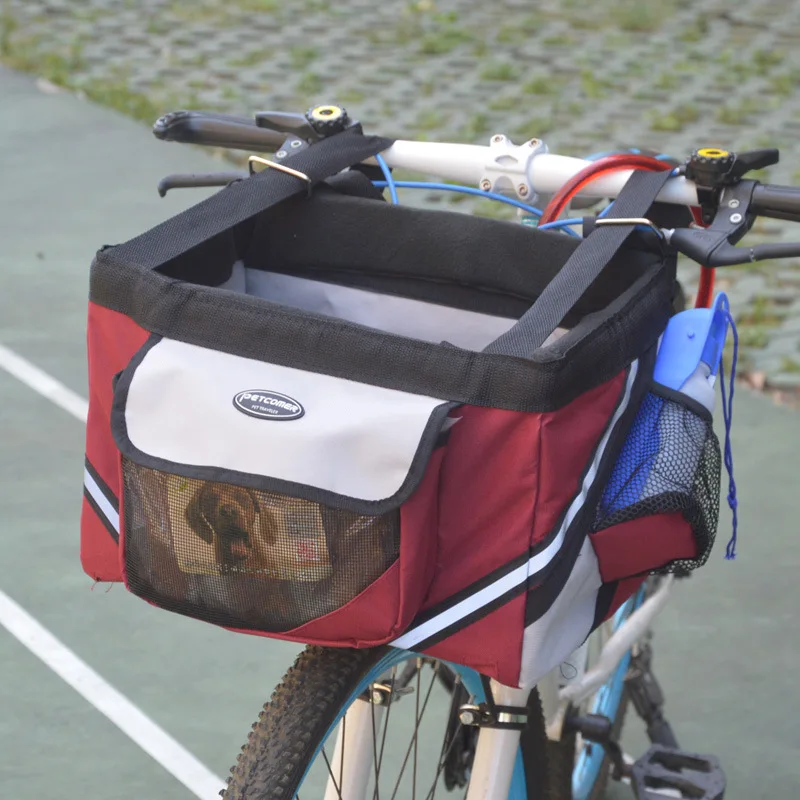 

Pet outdoor bag for traveling portable diagonal span breathable bicycle bag pet carrier transporte pet