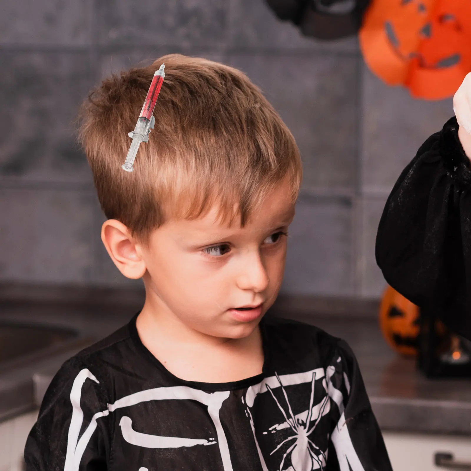 

Набор из 6 заколок для волос в виде шприцев, нескользящие готические заколки для женщин, креативные зажимы для укладки волос, для вечеринок