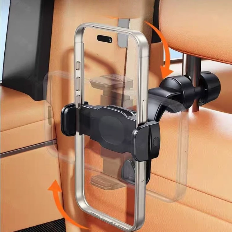 Tablet Holder,360° Adjustable Vehicle Backseat Rear Cell Phone Mount,Multifunctional Automotive Interior Organiser Accessories