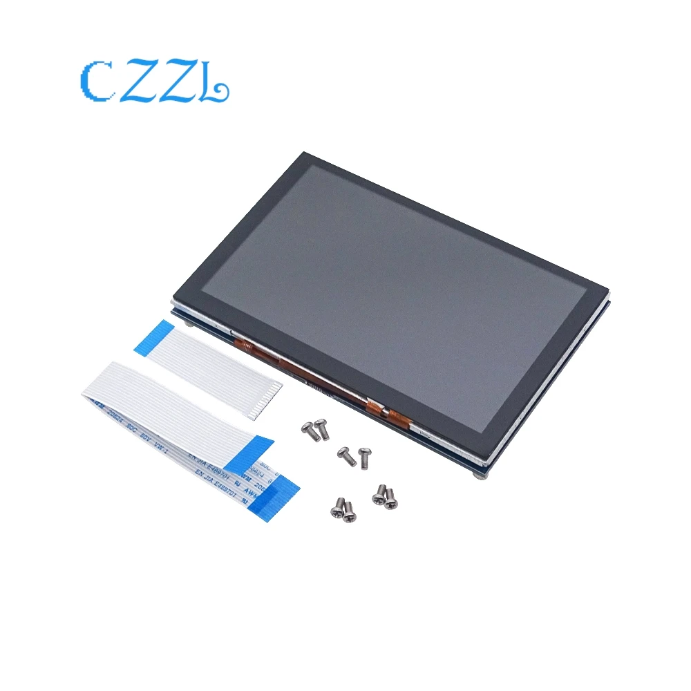 4.3/5.0 inch 800*480 MIPI IPS TFT DSI Multi-Touch Capacitive Touch Panel LCD Module Display Monitor Screen for Raspberry Pi