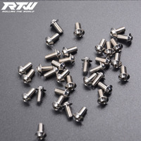 M3 GR5  TC4 Titanium Alloy UFO Cone Head Screw 1Pcs M3 x 4 x 6x 8 x10~28mm Bolts Hex Socket For Model Aircraft Car DIY