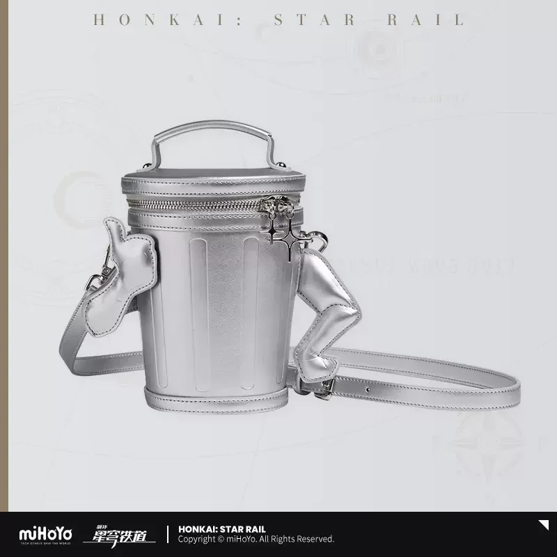 Honkai Star Rail Official and Genuine Merch MiHoYo Original Authentic Lordly Trashcan Theme Series Shoulder Bag