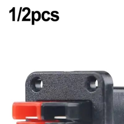 12AWG Wire Panel Brackets 4 Cores 600V Interchangeable Polycarbonate (PC) Shell Quick Connection  12AWG Wire Panel