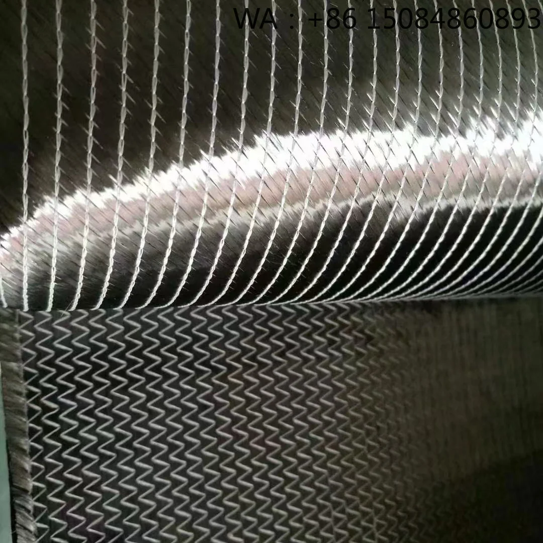 Tela de fibra de carbono y aramida hexagonal compuesta, material tejido con patrón único para decoración artesanal e industrial.