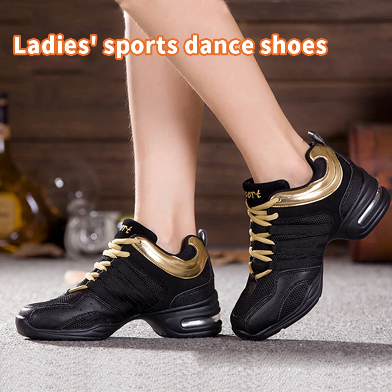 

Square Dance Shoes, Dance Shoes, Height Increasing Women's Sports Dance Shoes, Modern Dance Soft Sol, Breathable Mesh Surface
