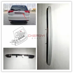 Tailgate License Plate Light Trim Strip Garnish (Electroplated) For Pajero Sport KH6W KH9W KG5W KG6W 5817A174 5817A175 8341A108