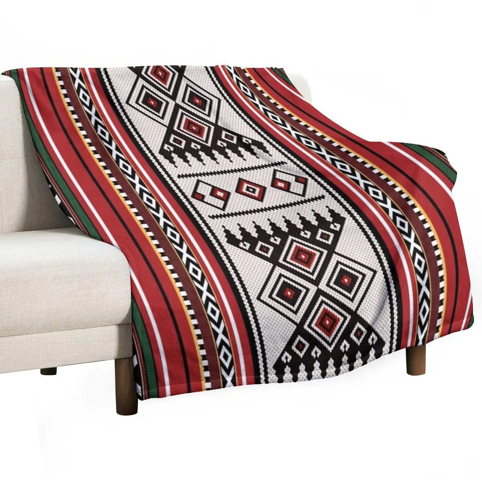 Beautiful Sadu Texture Background Red Rug Vintage Pattern Throw Blanket Luxury St blankets ands Soft Plush Plaid Blankets