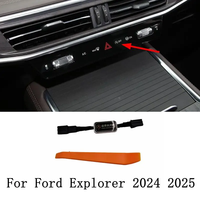 Car Stop Start Engine Canceller Delete Eliminator Automatic Off Closer Disable Plug Cable For new Ford Explorer 2024 2025