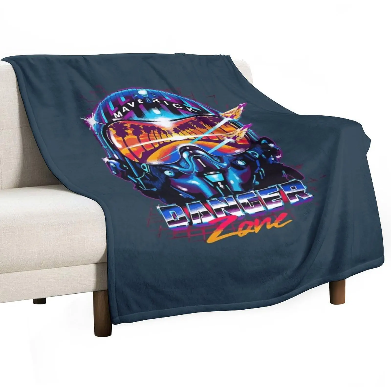 

Maverick Danger Zone Throw Blanket Custom heavy to sleep wednesday Blankets