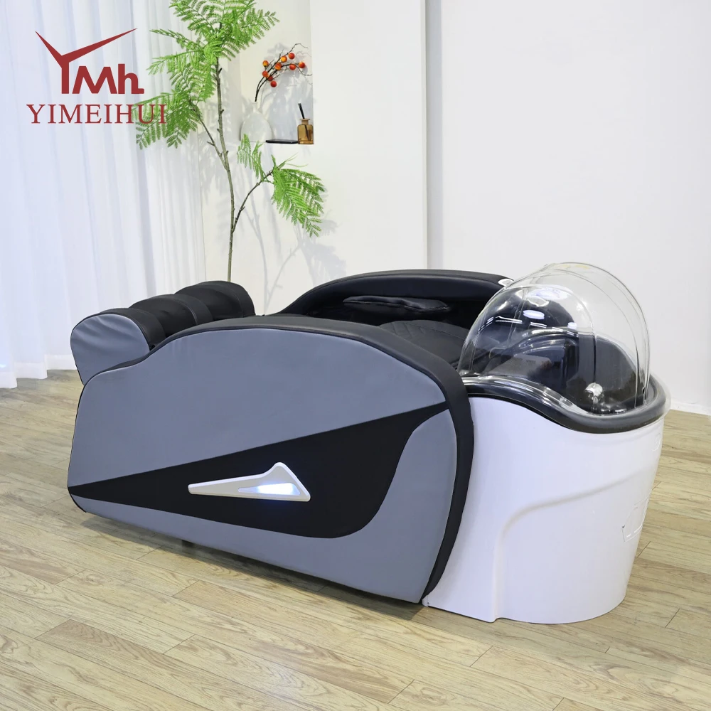 

Luxury Automatic Electric Full Body Massage Spa Head Water Therapy Shampoo Chair Hair Washing Massage Shampoo Bed