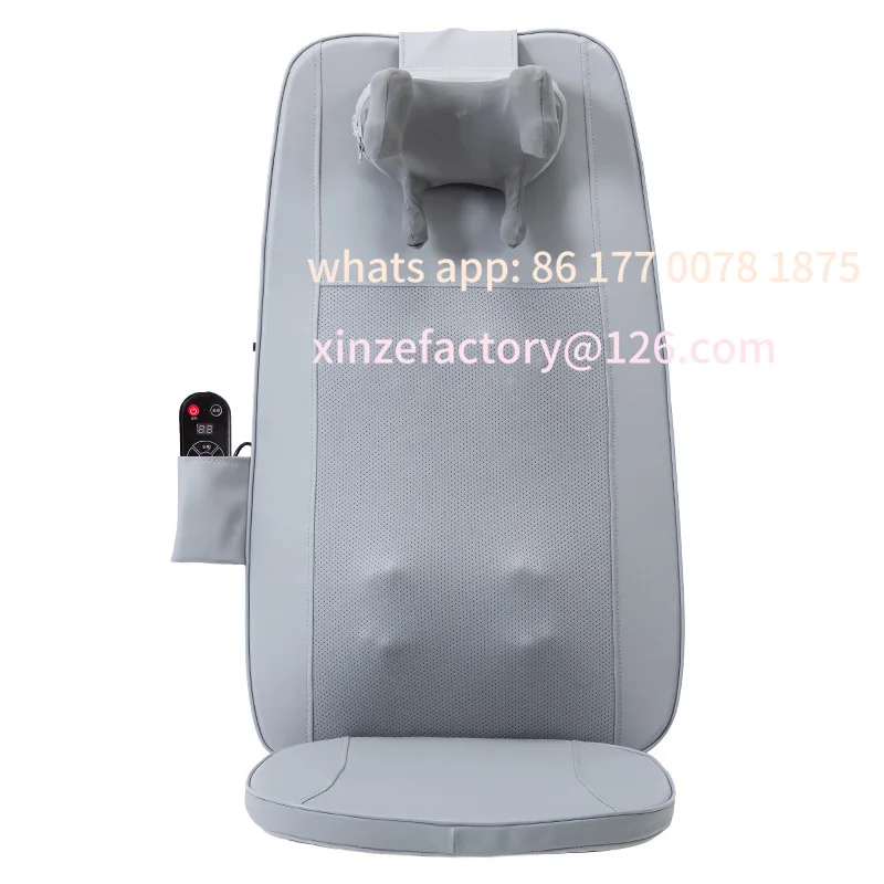 

Customizable Electric Massage Pad Neck Massage Massager Waist and Neck Dual-purpose with Remote Control Plug Style